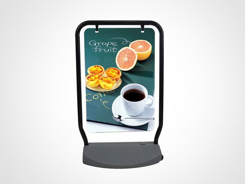 搖擺畫面戶外注水底座海報(bào)架LT-10K